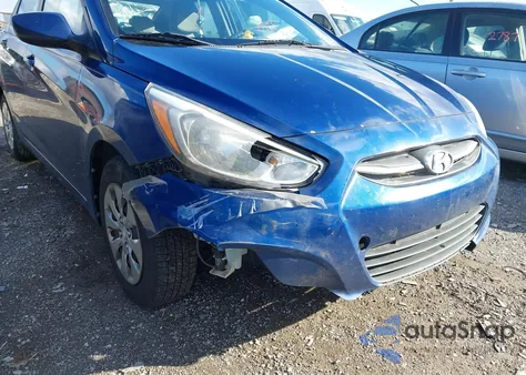 2015 Hyundai Accent Gls из США, поврежденный, VIN KMHCT4AE6FU881886